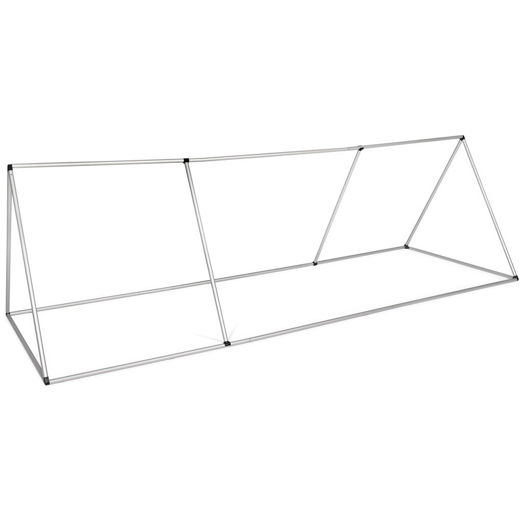 Moldura em A sublimada Ovation com impressão em tecido 3m x 1m