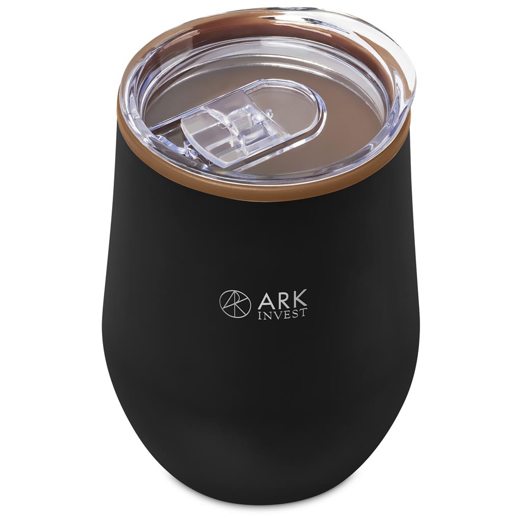 Copo Serendipio Ovolo em Aço Inoxidável e Plástico com Parede Dupla – 350ml