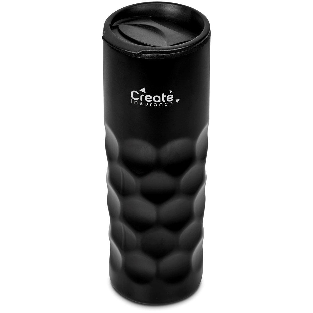 Gobelet à double paroi en acier inoxydable et plastique Serendipio Meteor - 450 ml