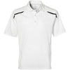 Polo de golf Nyos pour homme - Blanc