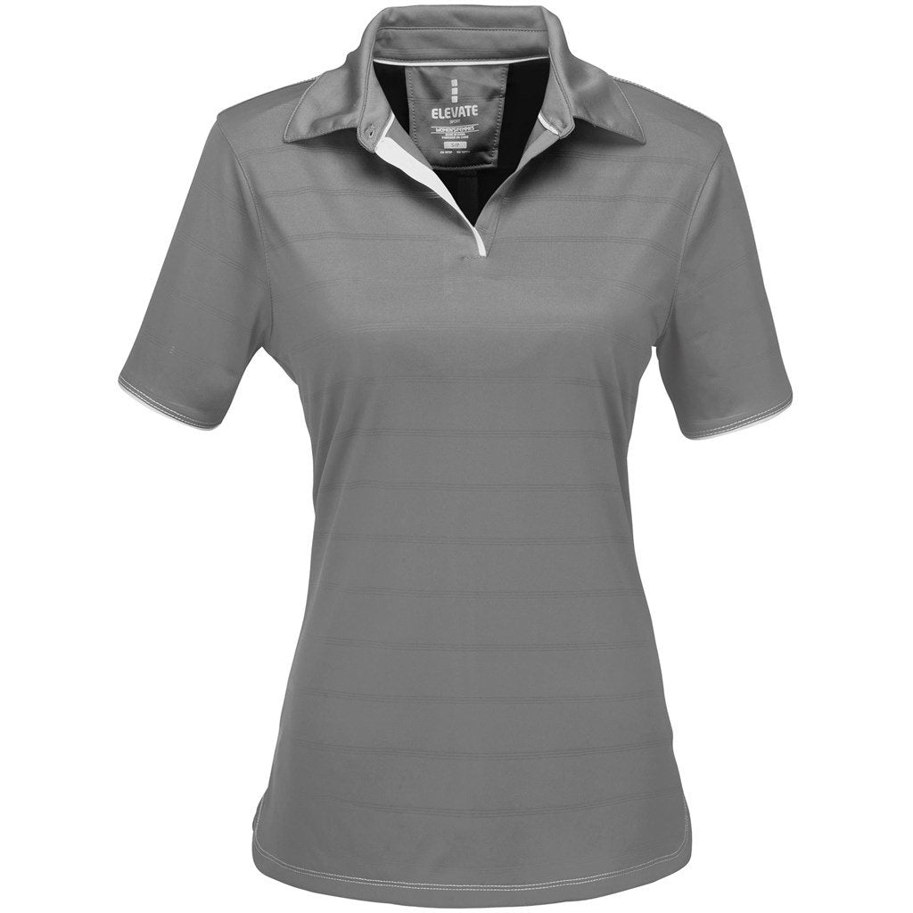 Polo de golf Prescott pour femme - Gris