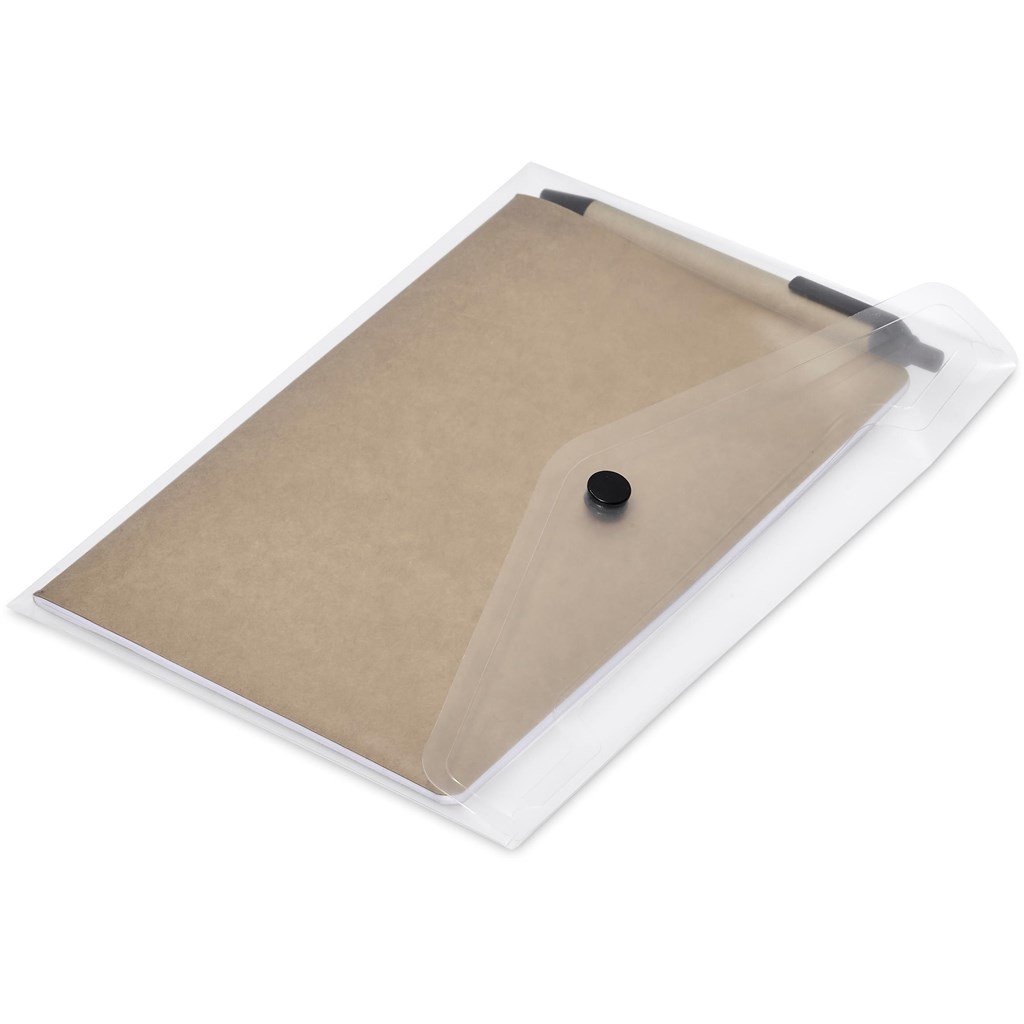 Conjunto de caderno e caneta Altitude Wells