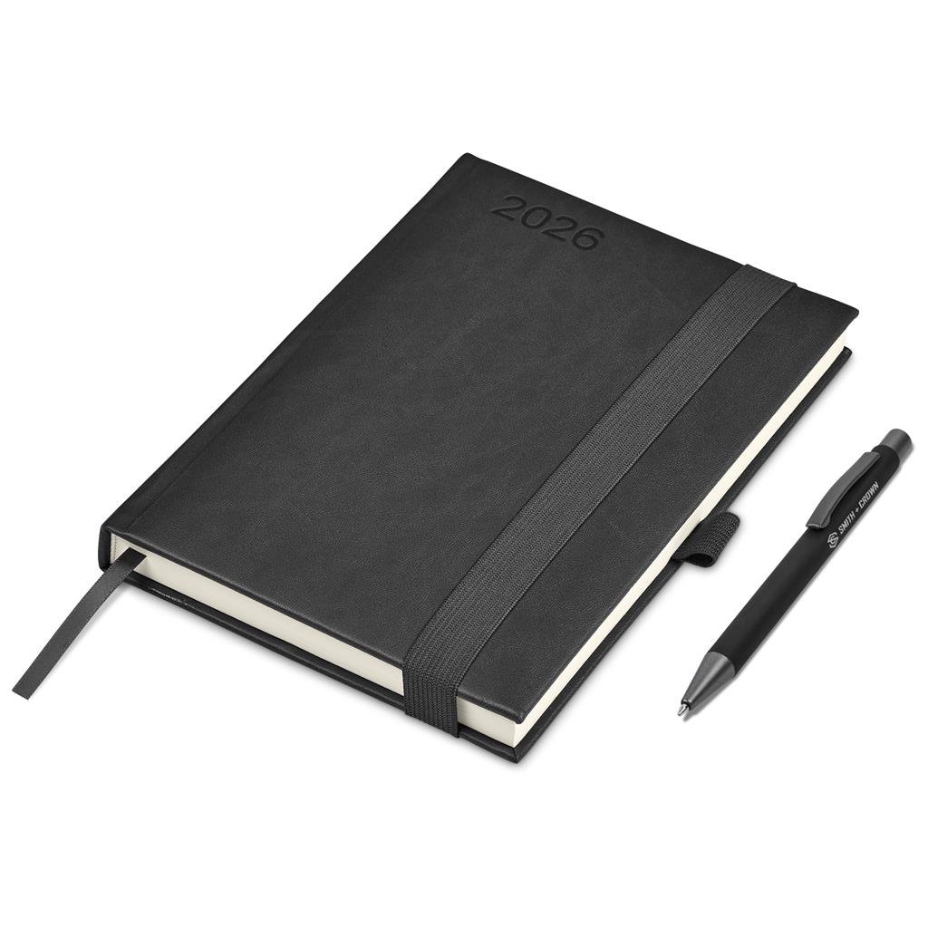 Ensemble agenda Altitude Advantage A5 2026 et stylo Omega