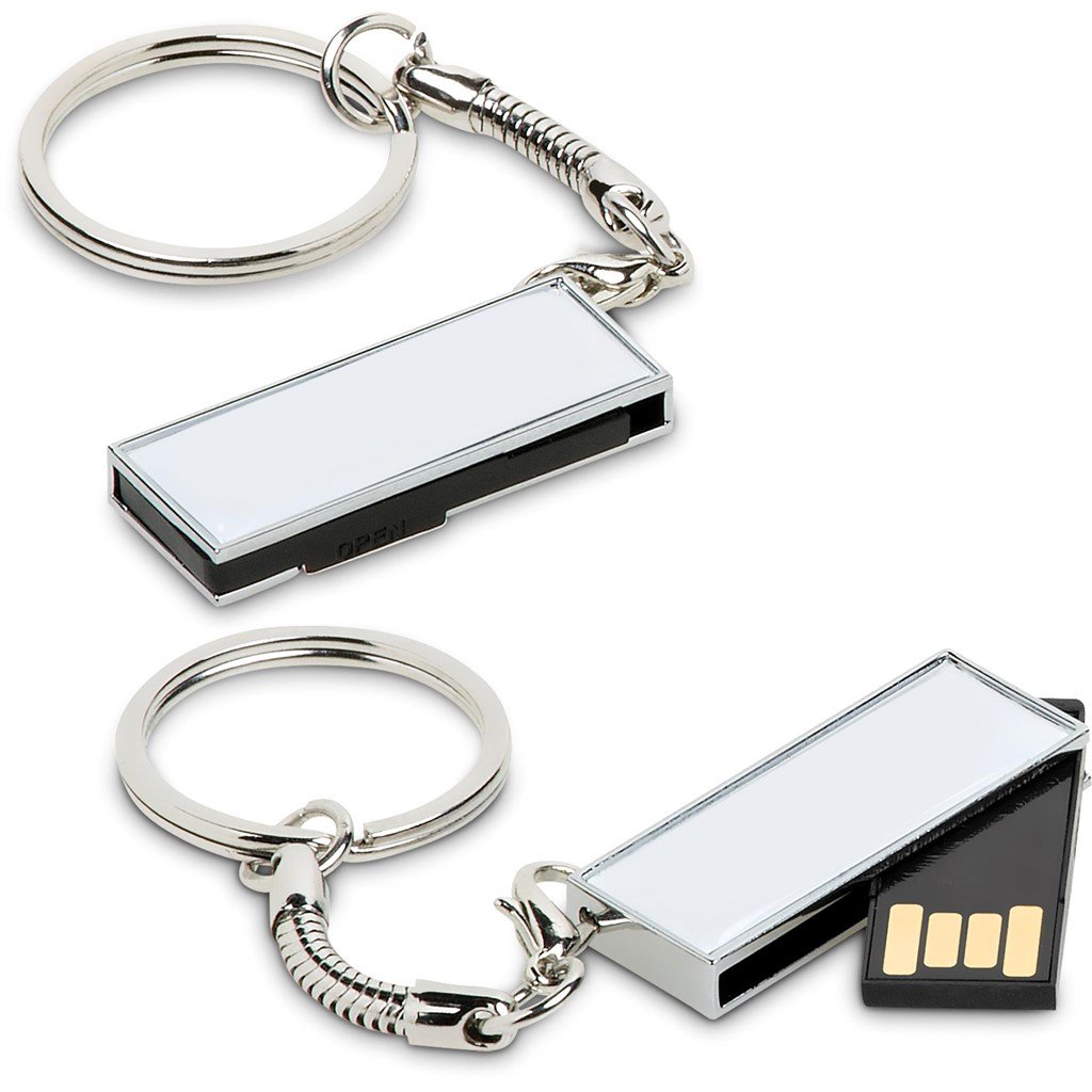 Porta-chaves para pen drive Micron Dome - 8 GB