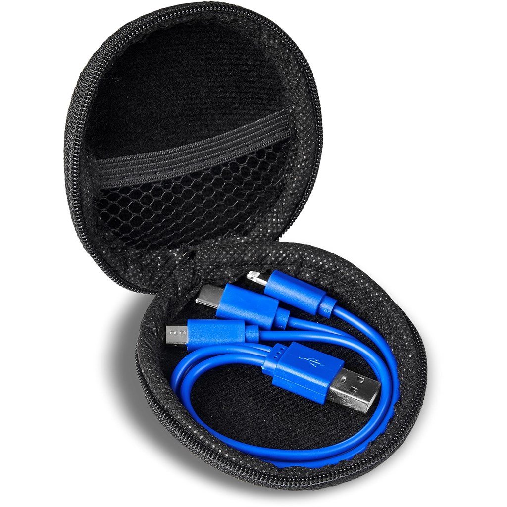 Câble Sammy Tri-Cable dans un étui EVA