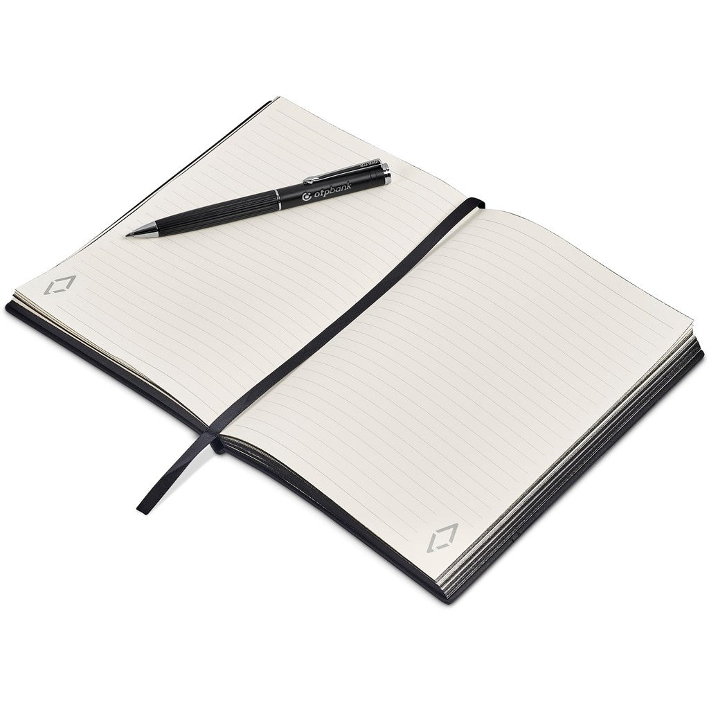 Conjunto de caderno e caneta Alex Varga Carralis