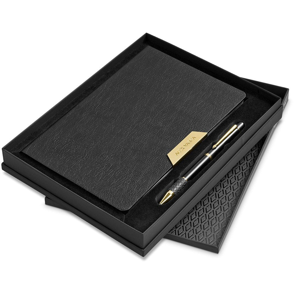 Conjunto de caderno e caneta Alex Varga Onassis