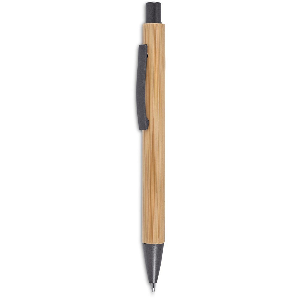Ensemble stylo à bille et crayons en bambou Okiyo Jona