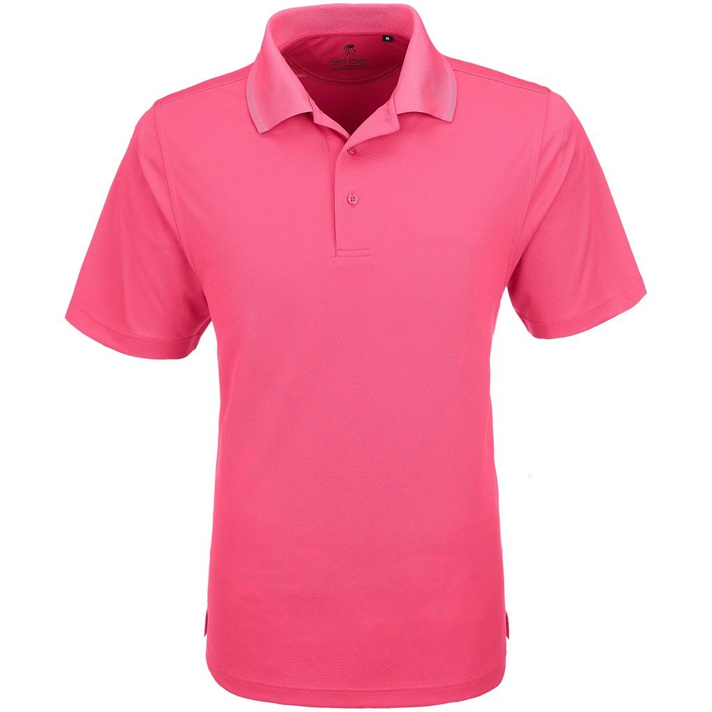 Polo de golf Wynn pour homme - Rose