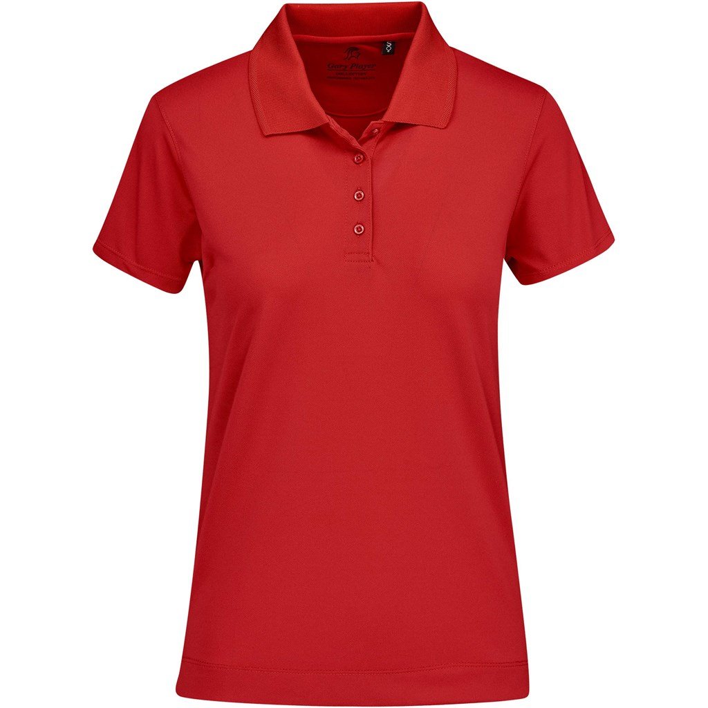 Polo de golf Wynn pour femme - Rouge