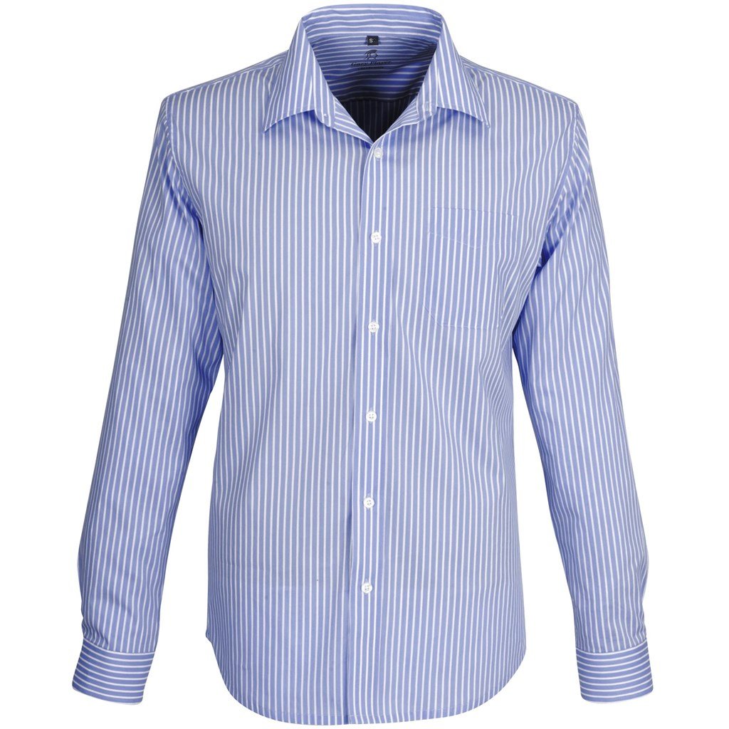 Chemise Glenarbor à manches longues pour homme - Bleu