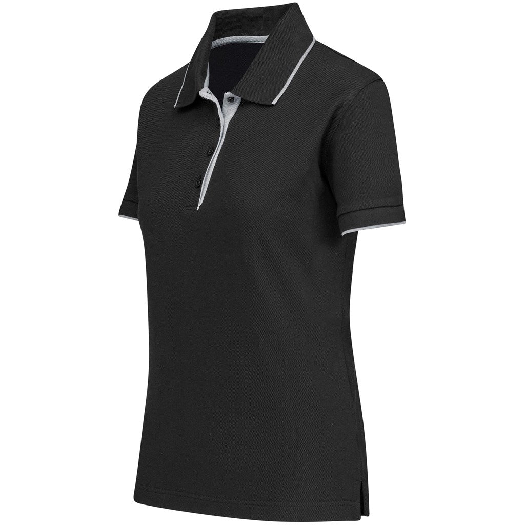 Camisola de golfe Wentworth para mulher - preta