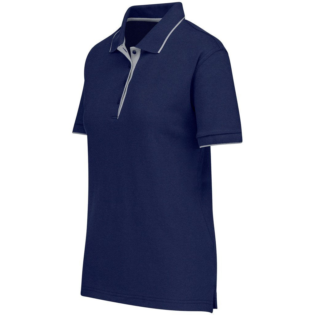 Polo de golf Wentworth pour femme - Bleu marine