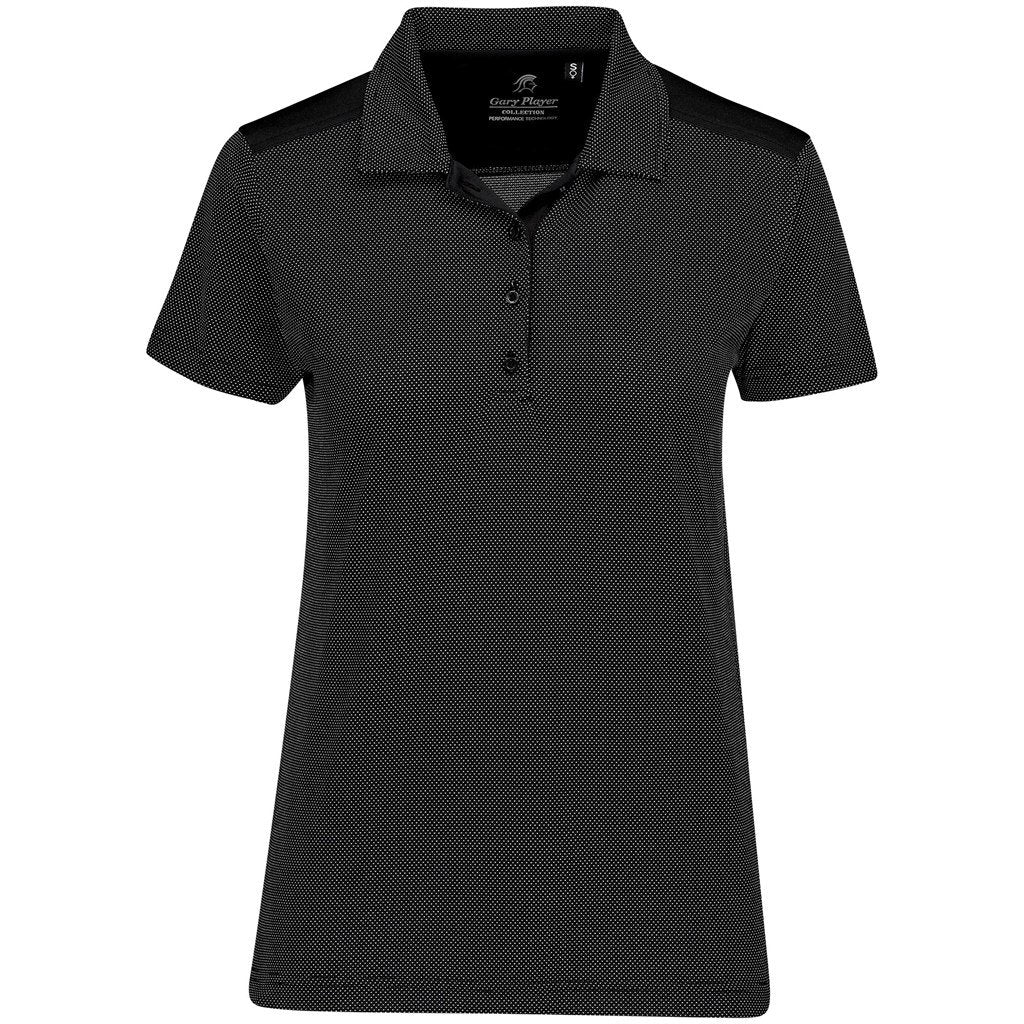 Polo de golf Sterling Ridge pour femme - Noir