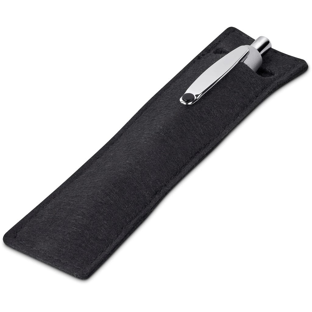 Caneta esferográfica Altitude Turbo Tide em bolsa de feltro