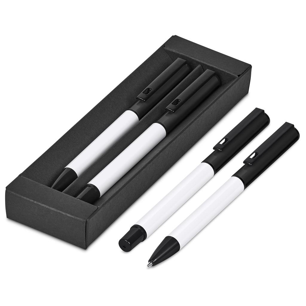 Conjunto de esferográfica e rollerball Altitude Stanza