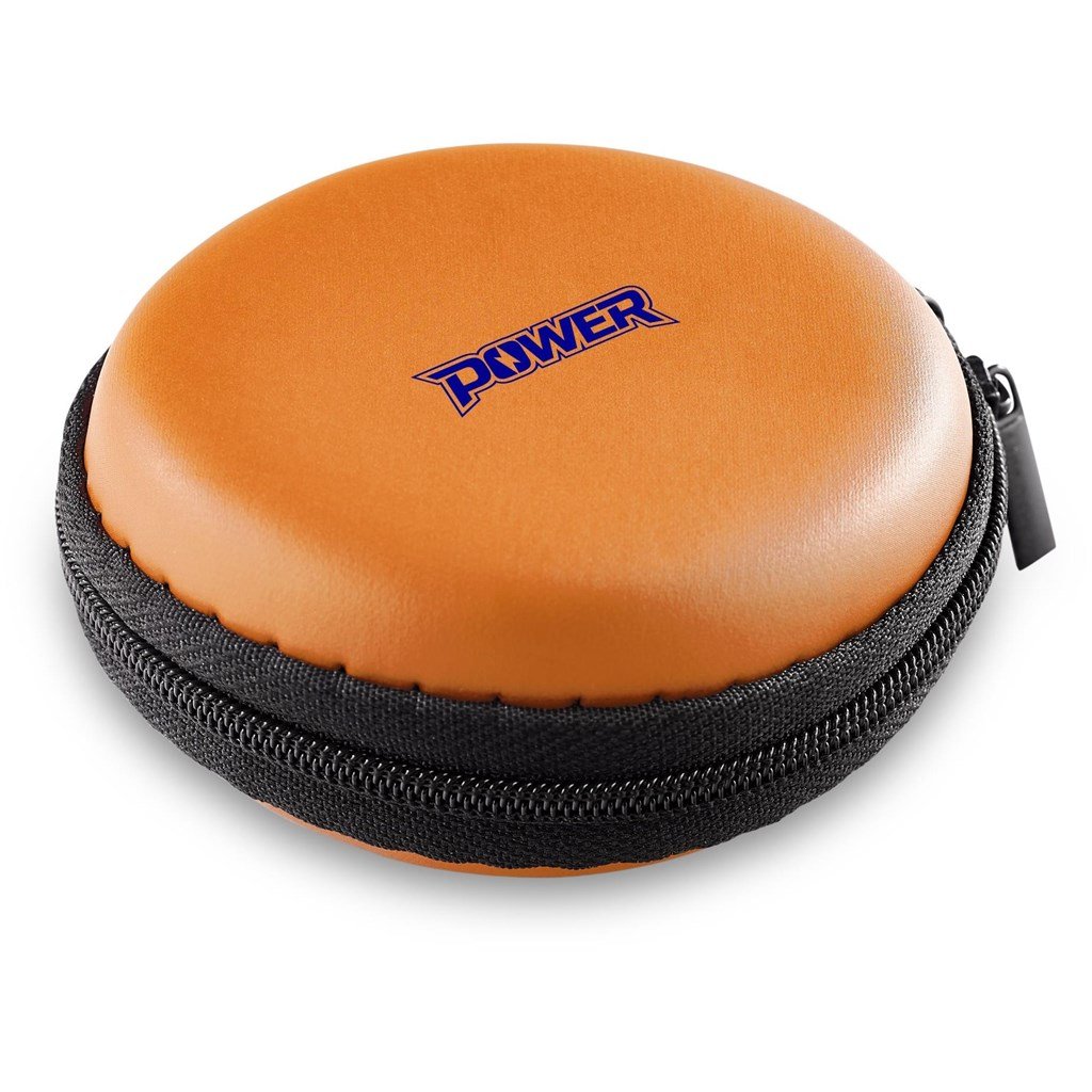 Boîtier rond puissant - Orange