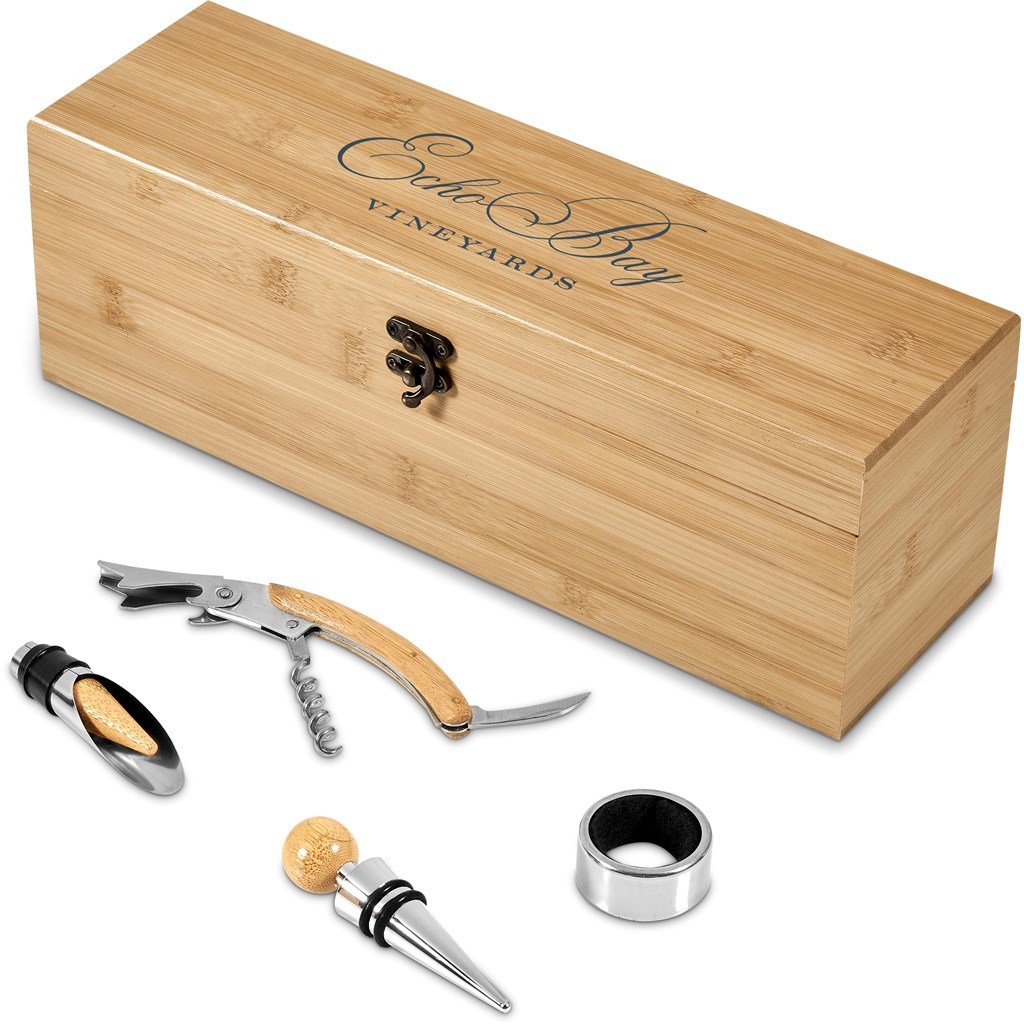 Conjunto de vinho de bambu Okiyo Wainoka