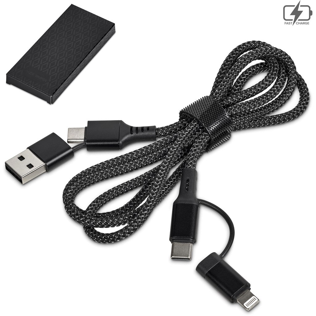 Alex Varga Lagarna Cabo 4 em 1 de carga rápida de 60 W