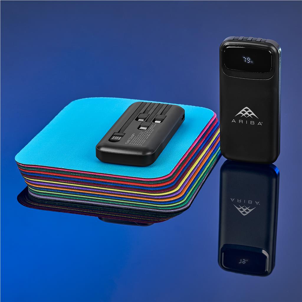 Batterie externe Swiss Cougar Bratislava à charge rapide 22,5 W - 10 000 mAh