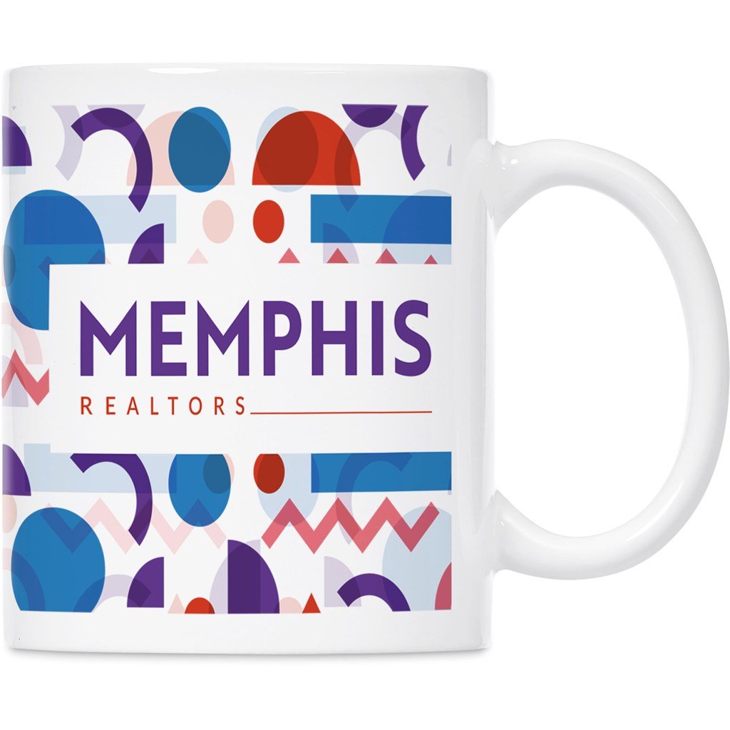 Caneca de café em cerâmica para sublimação Altitude Blank Canvas - 330ml