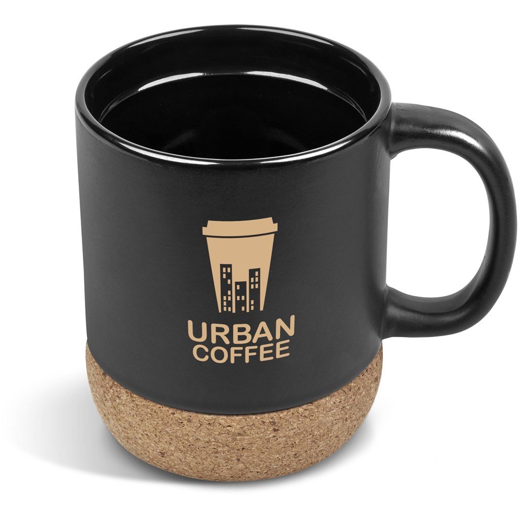 Caneca de café em cortiça e cerâmica Serendipio Sienna - 340ml