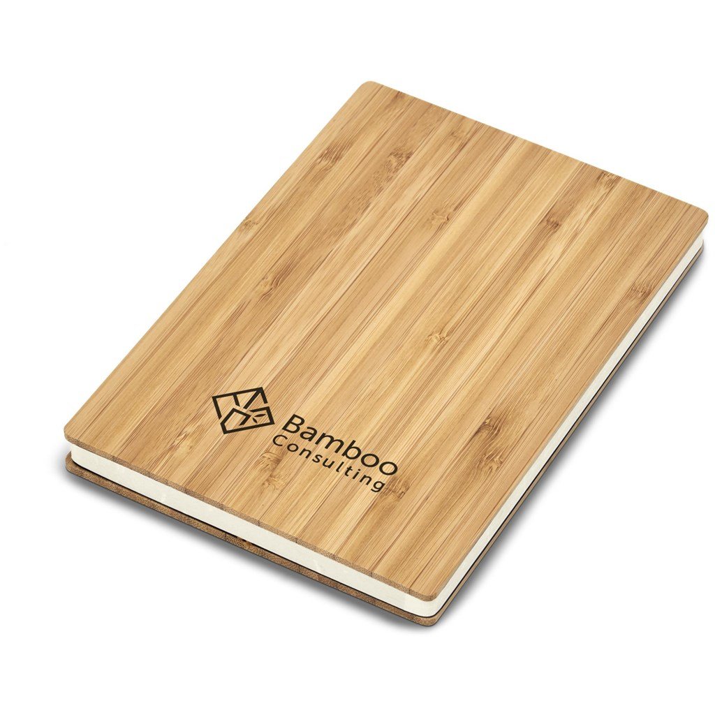 Conjunto de caderno e caneta em bambu Okiyo Yahari