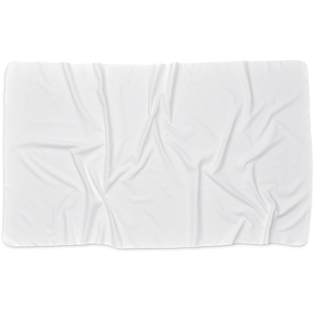 Toalha de praia Hoppla Hula - Marca de um lado