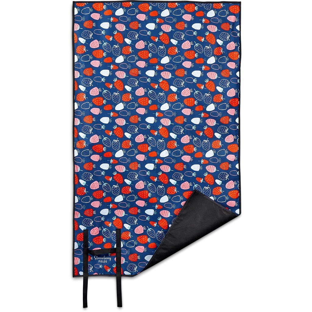 Tapis de pique-nique Hoppla ivoire en PET recyclé