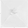 Fade Resistant Parasol Roof 3m x 3m