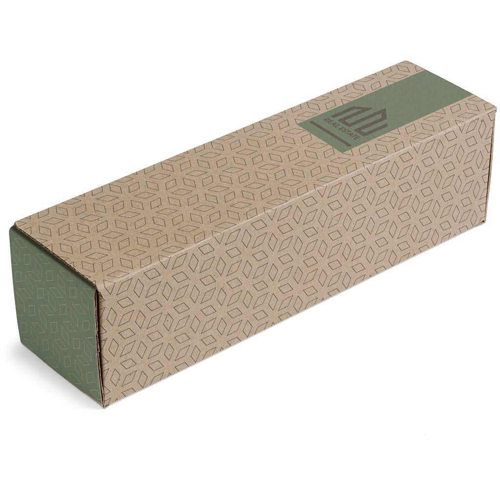 Caixa de oferta para vinho com impressão digital Altitude Bianca