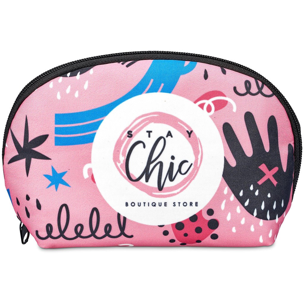 Échantillon pré-imprimé de mini trousse de maquillage Hoppla Victoria