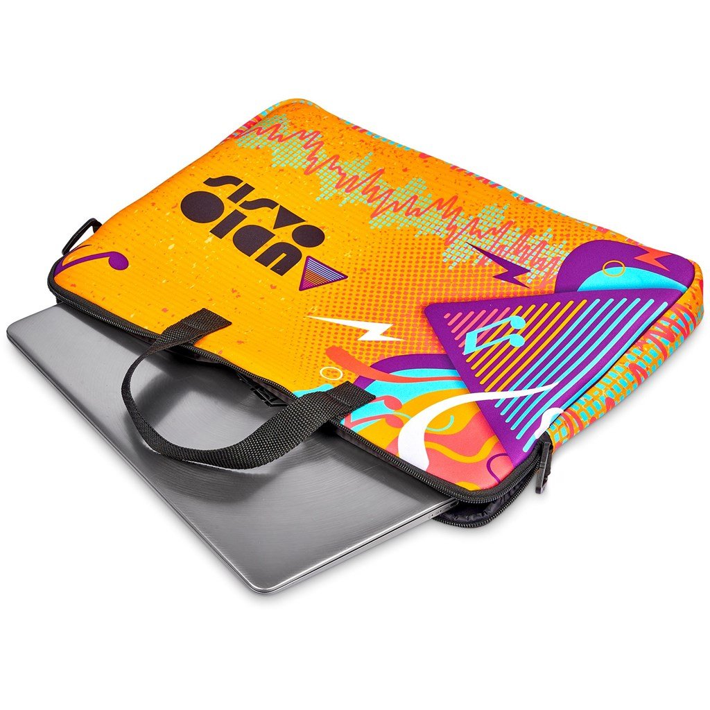Amostra pré-impressa de capa para portátil Hoppla Neoprene Nimbus de 15,6 polegadas