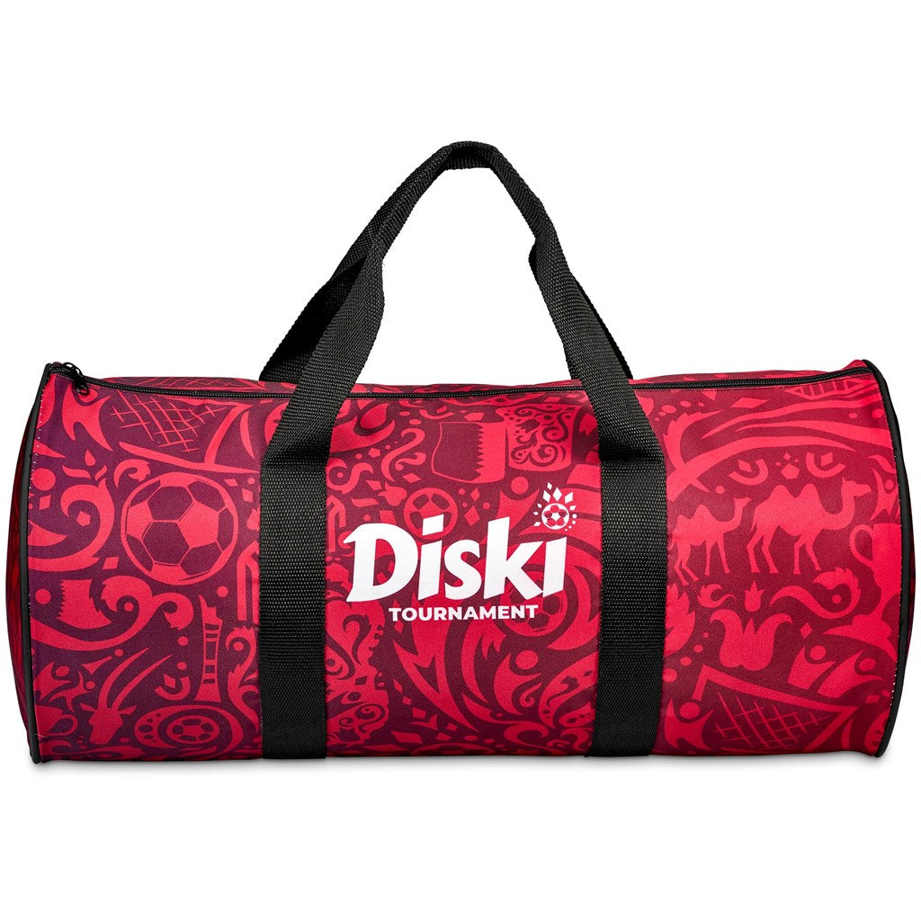 Amostra pré-impressa de saco de desporto Hoppla Carter Barrel