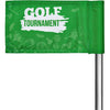 Amostra pré-impressa de bandeira Hoppla Putting Green