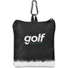 Amostra pré-impressa de saco de golfe Hoppla Downs para doação