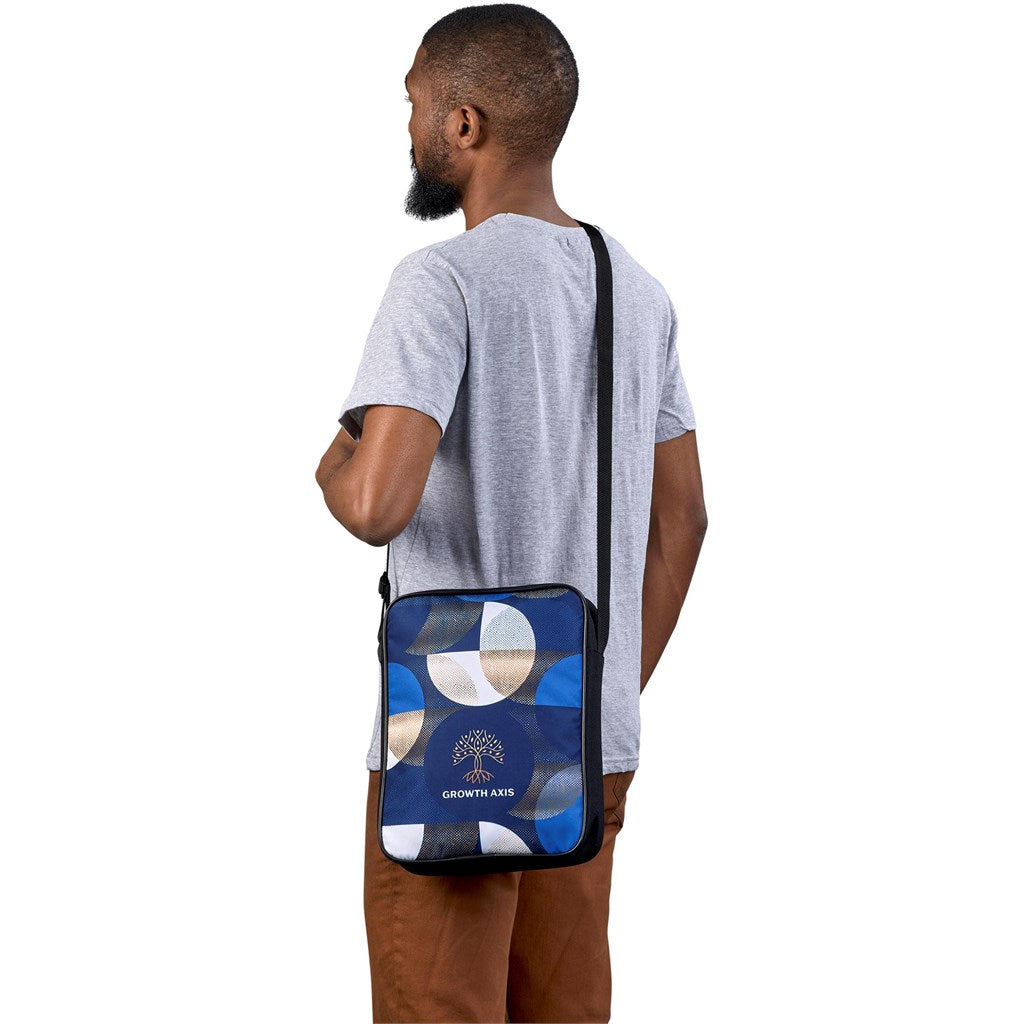 Amostra pré-impressa de Bolsa de conferência Hoppla A4 Crossbody