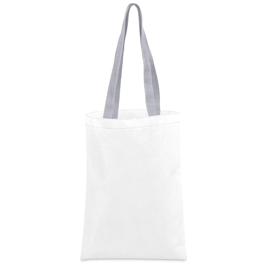 Amostra de pré-produção Hoppla Eden PET reciclado Stitch-Bond Shopper