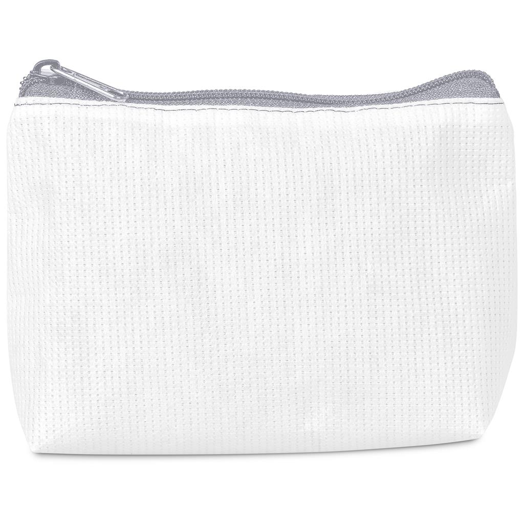 Échantillon de pré-production Hoppla PET recyclé Mini trousse de toilette Stitch-Bond