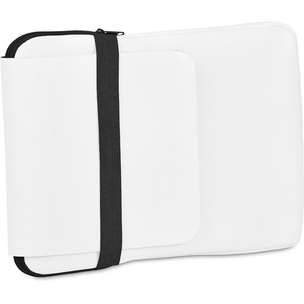 Amostra de pré-produção Hoppla Grotto Neoprene para portátil de 13 polegadas com tapete de rato integrado