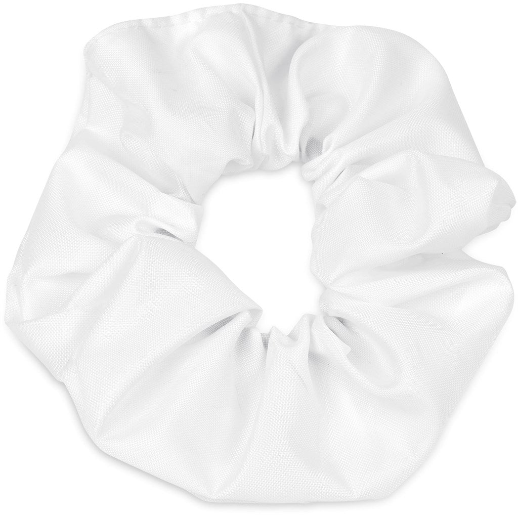 Amostra de pré-produção Hoppla Botanic Polyester Hair Scrunchie