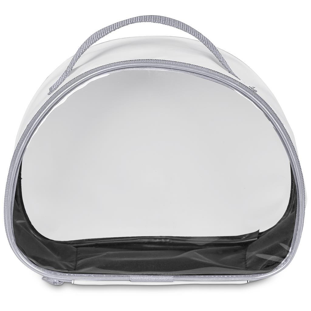 Pre-Production Sample Hoppla Aloe Toiletry Bag With PVC Front Window