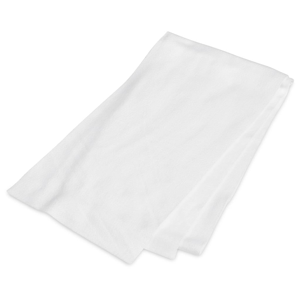 Amostra de pré-produção do cachecol de polar Hoppla Snuggle