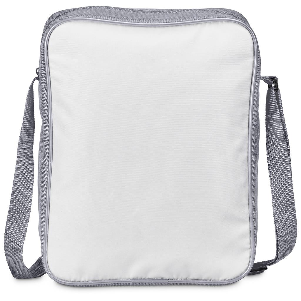 Amostra de pré-produção da bolsa de conferência Hoppla A4 Crossbody