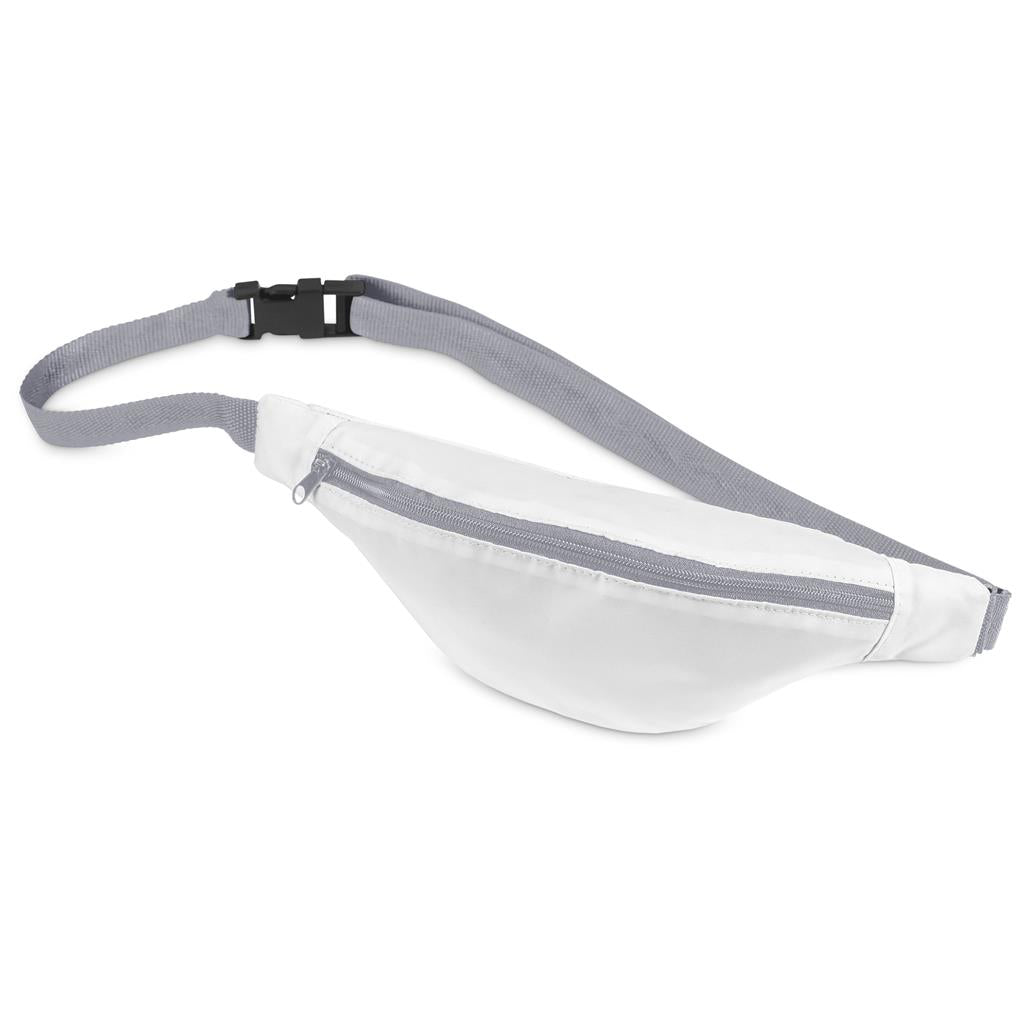 Amostra de pré-produção da bolsa de cintura Hoppla Ballito