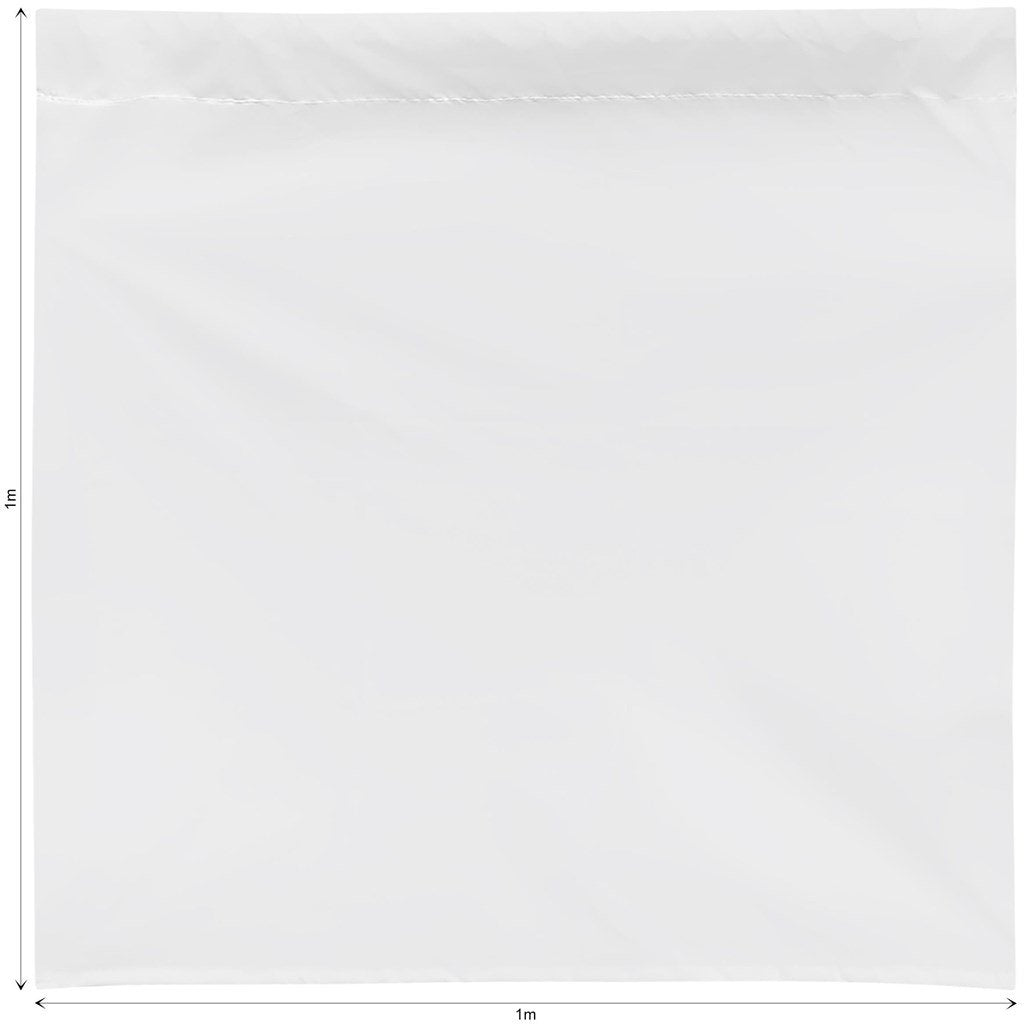 Ovation Sublimated Gazebo 1m X 1m Kiosk - Half Wall (Excludes Hardware)