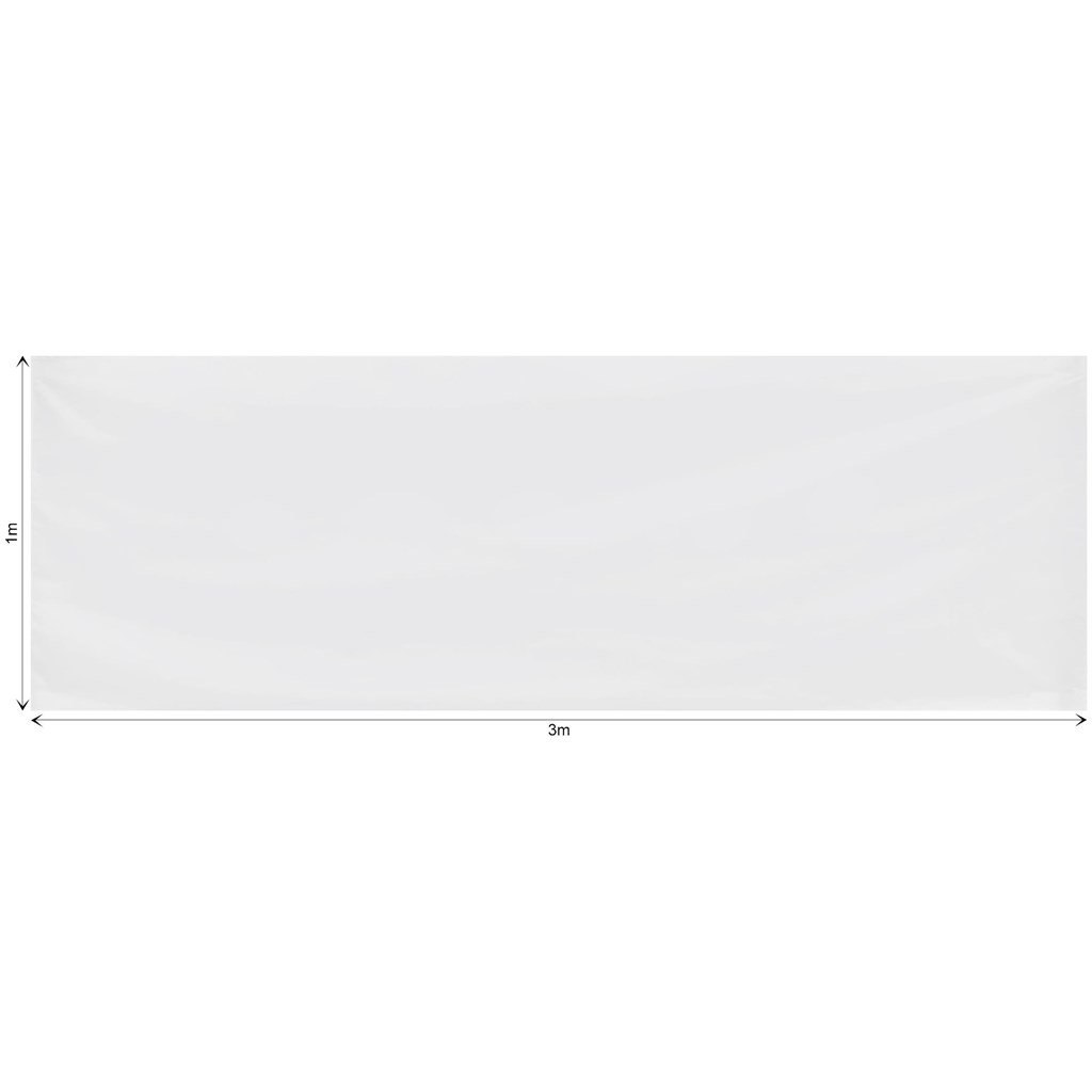 Gazebo sublimado Ovation 6m x 3m - Meia parede lateral curta (não inclui ferragens)