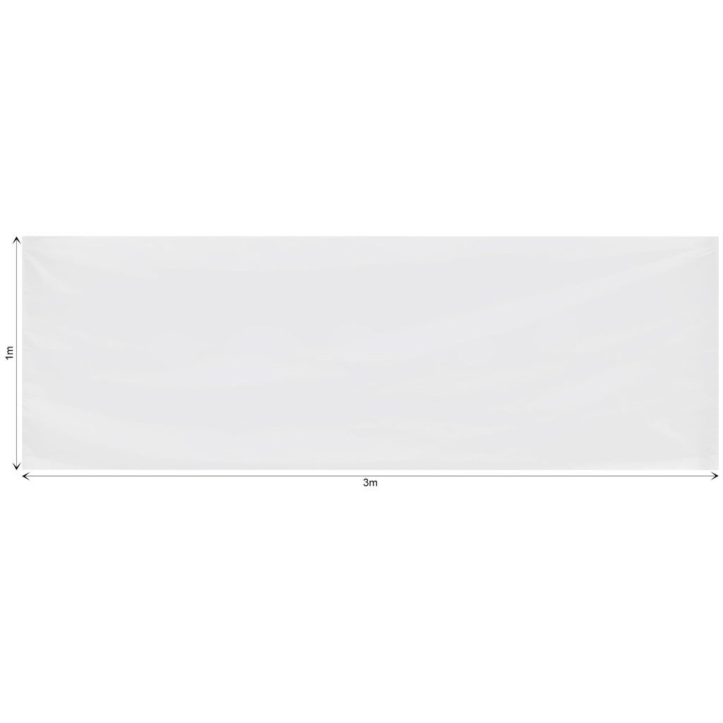 Gazebo sublimado Ovation 3m x 3m - Meia parede (não inclui ferragens)