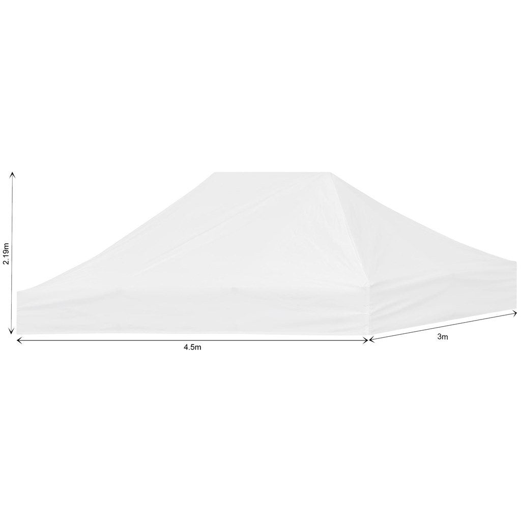 Gazebo sublimado Ovation 4,5 m x 3 m - Telhado (exceto ferragens)