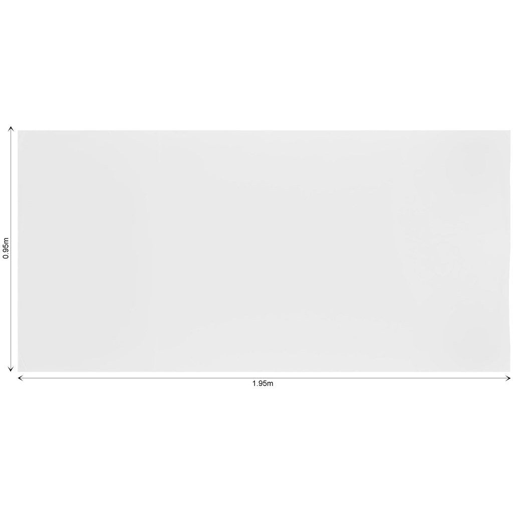 Revestimento em tecido sublimado Ovation em forma de A, 2 m x 1 m (sem ferragens)